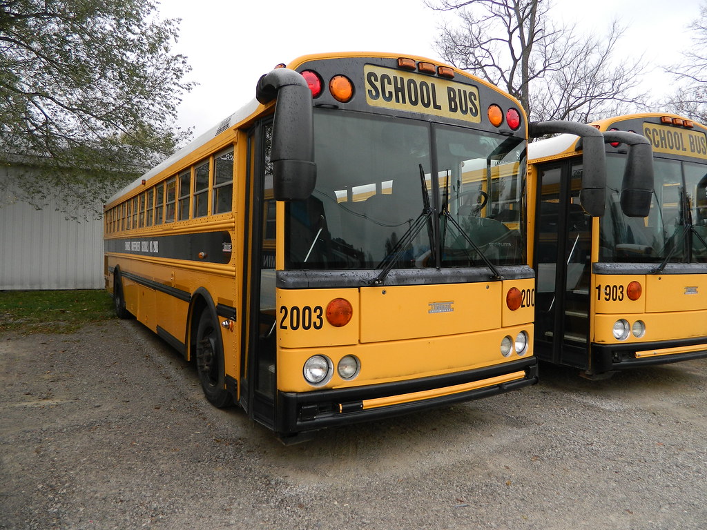 Eminence Independent Schools 2003 Bus lot Eminence, KY Flickr