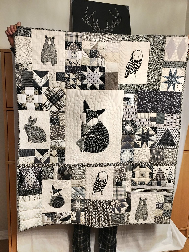 Thicket Baby Quilt Fabric panels by Moda Scheri Manson Flickr