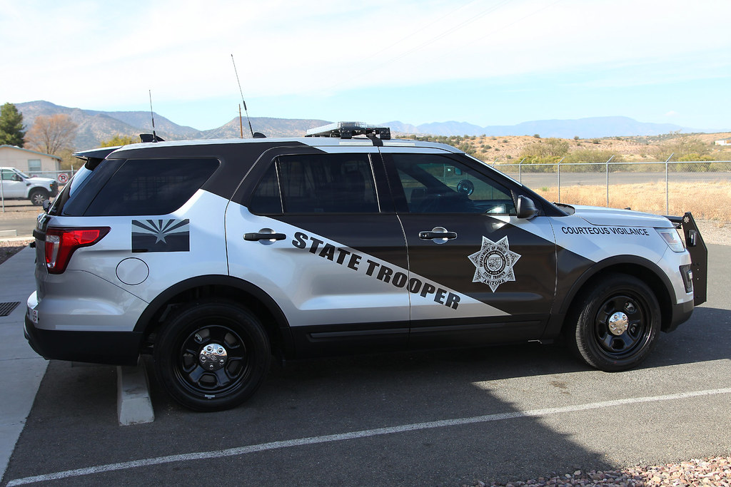 Arizona State Trooper A Ford Explorer at their Camp Verde … Flickr