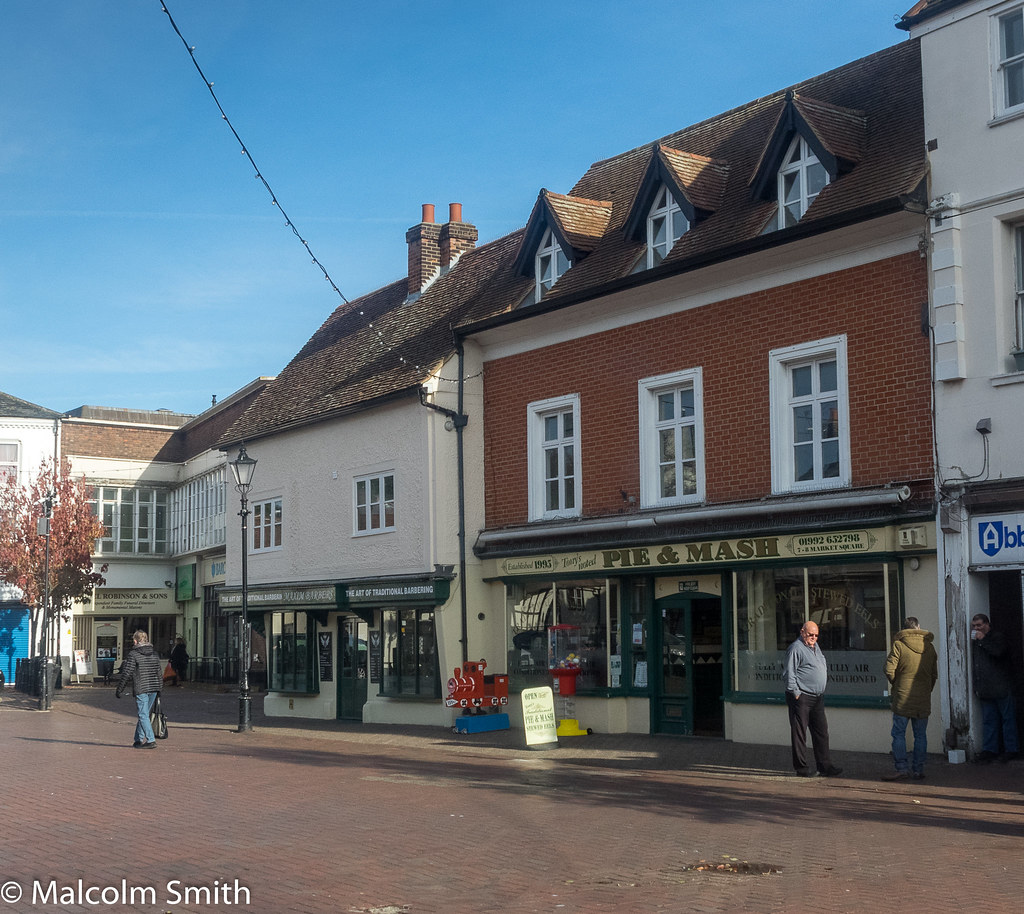 Pie & Mash As seen on a walk in Waltham Abbey. Malcolm Smith Flickr