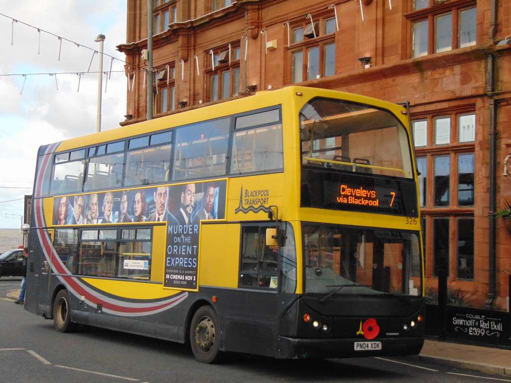 Blackpool Transport 326 PF04XDK Flickr