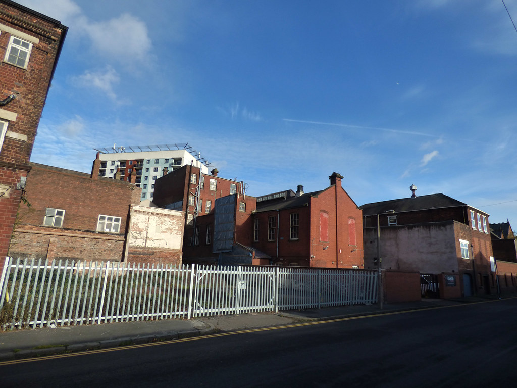 Albert Street, Wednesbury back of Wednesbury Town Hall and the former