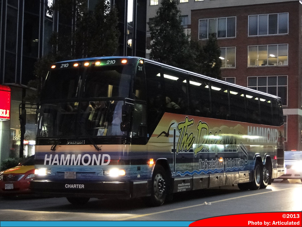 Hammond 210 Hammond Transportation 210 is a 2001 Prevost H… Flickr