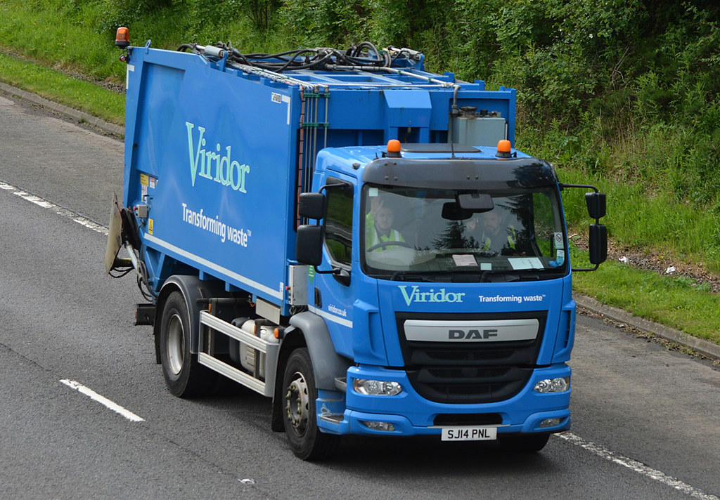Viridor SJ14PNL M74 Larkhall 14/06/2017 Harry's On The Road Truck