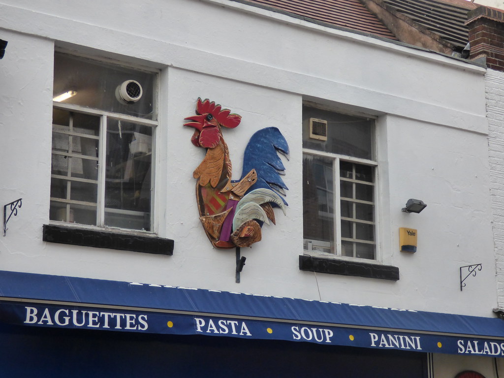 The French Deli Coventry Street, Stourbridge cockerel sculpture a photo on Flickriver