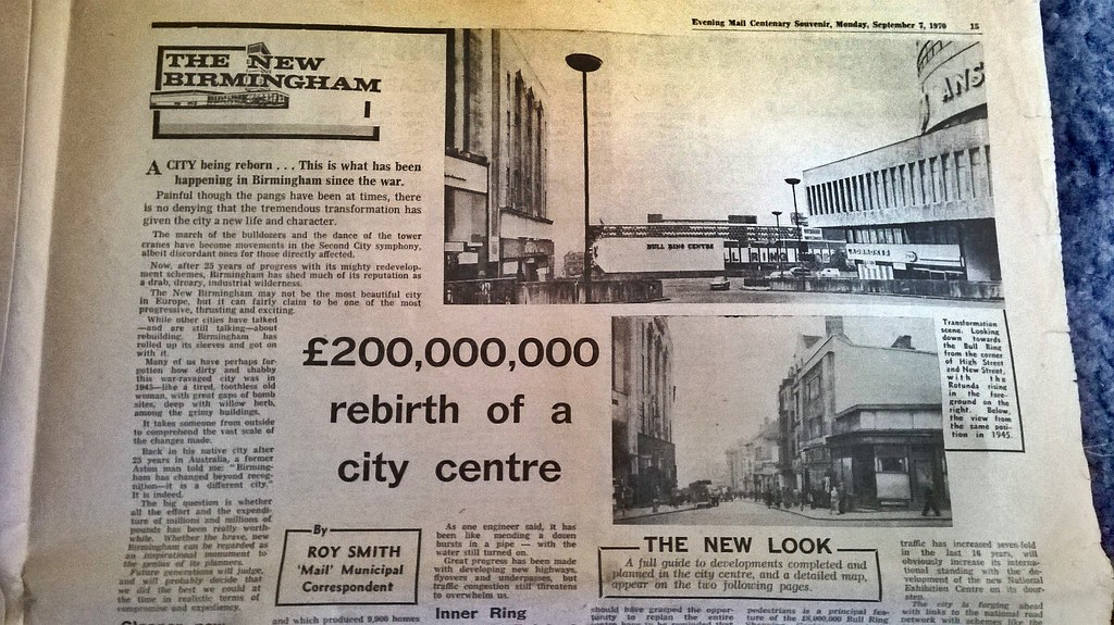 1970Birmingham evening mail centenary edition. Birmingha… Flickr