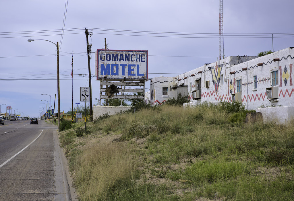 Comanche Motel Ft. Stockton Old Hotel in Fort Stockton Tex… Flickr