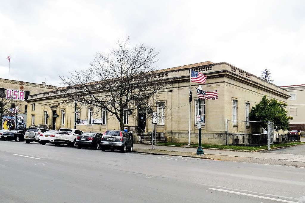 Cortland, NY post office Cortland County. Photo by E Kalis… Flickr