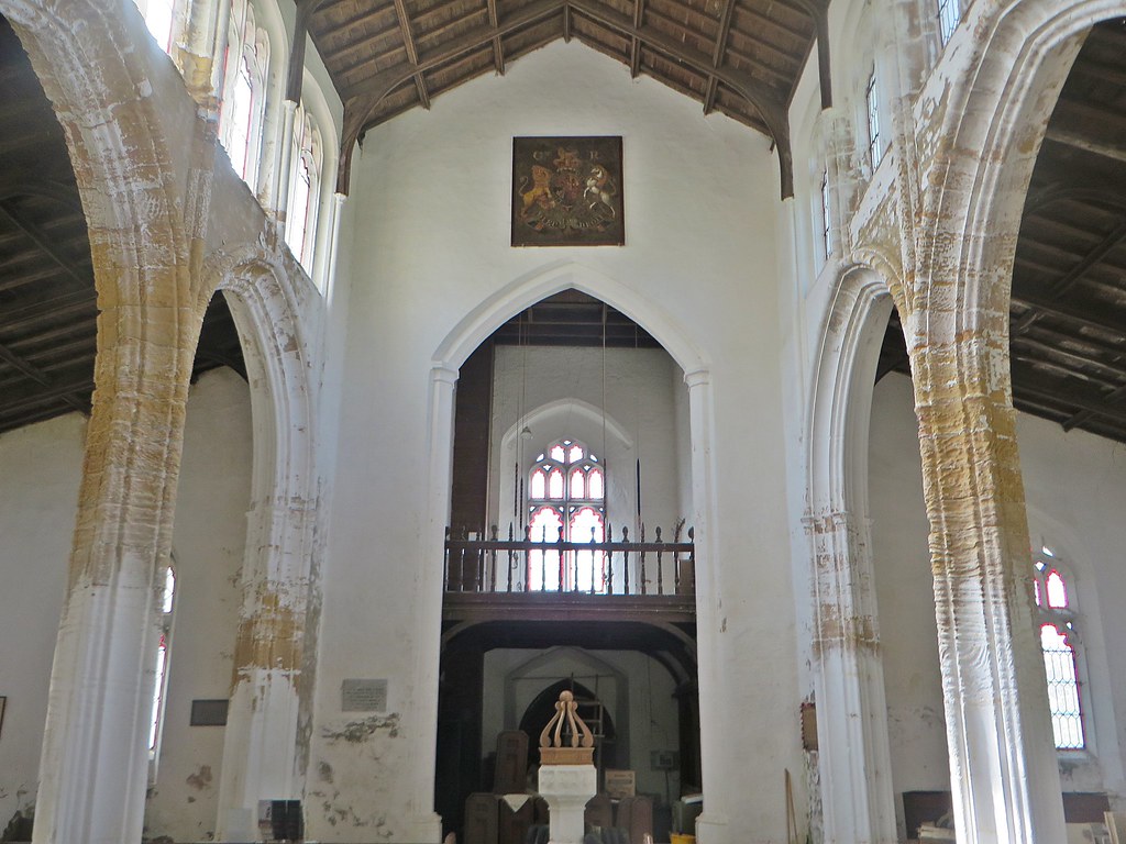 Walpole St Andrew Norfolk Looking down the early 15c nave … Flickr