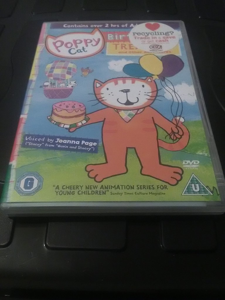 Poppy cat brithday treasure dvd Gavin Kennedy Flickr