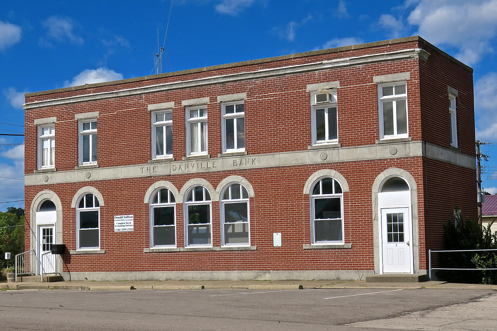 The Danville Bank, Danville, OH The Danville Bank building… Flickr