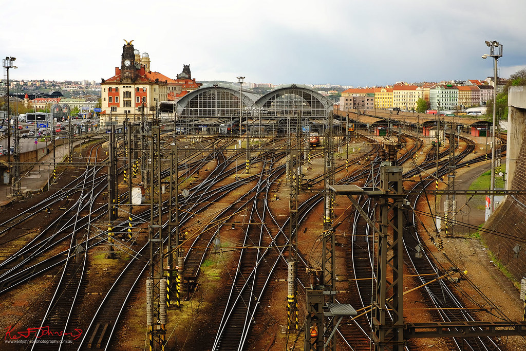 Prague Main Railway Station; Praha Hlavní Nád All tracks l… Flickr