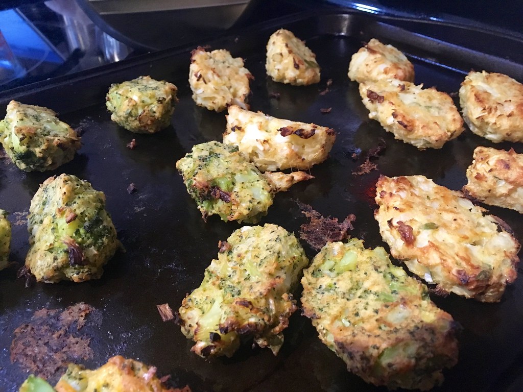 Brocoli and cauliflower tots Beth Flickr