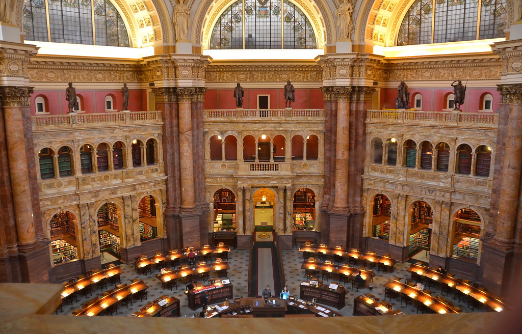 Main Reading Room Main Reading Room, Thomas Jefferson Buil… Flickr