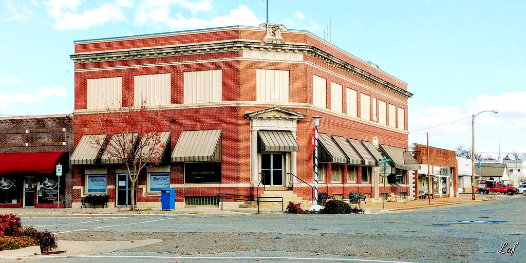 Oklahoma State Bank In Walters Oklahoma lillypotpie Flickr