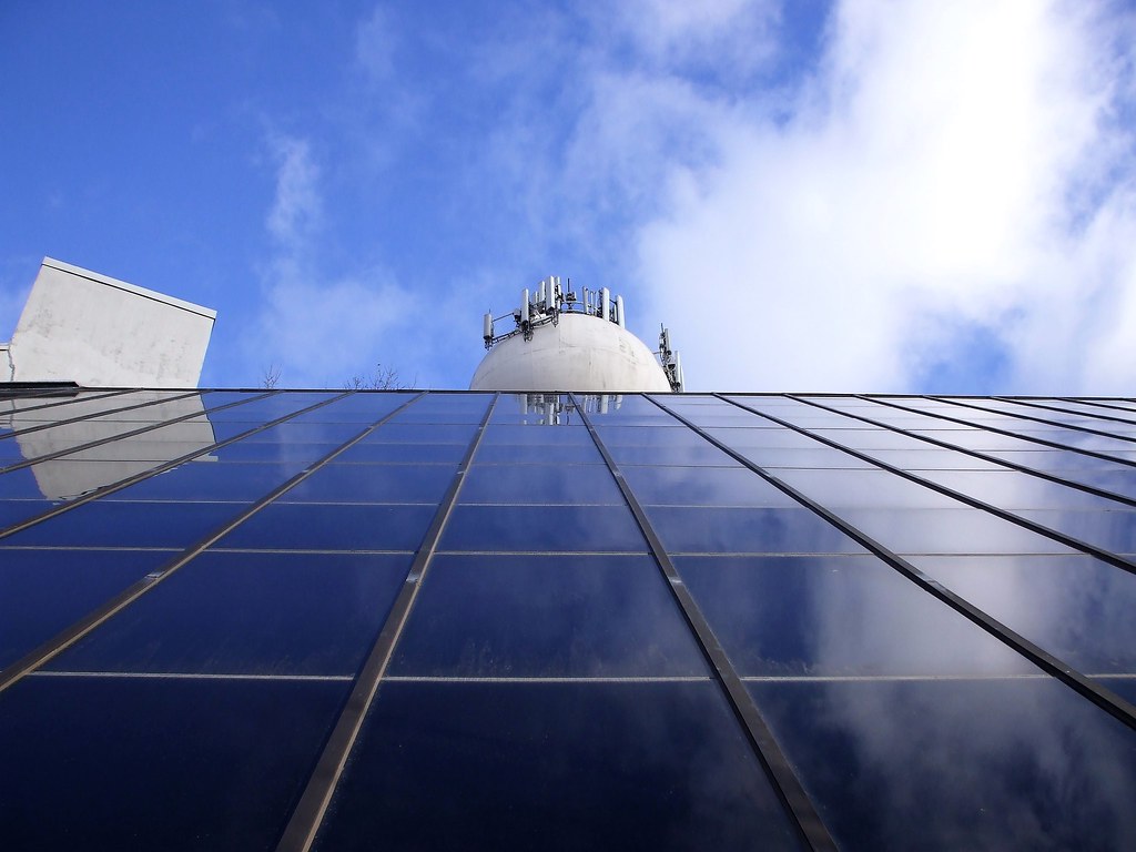 Up There! Watertower Place building. P A Flickr