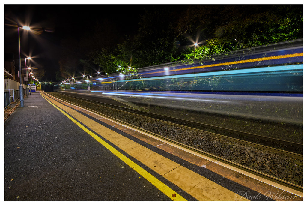 Speed Of Light Long exposure of a train to see how it look… Flickr