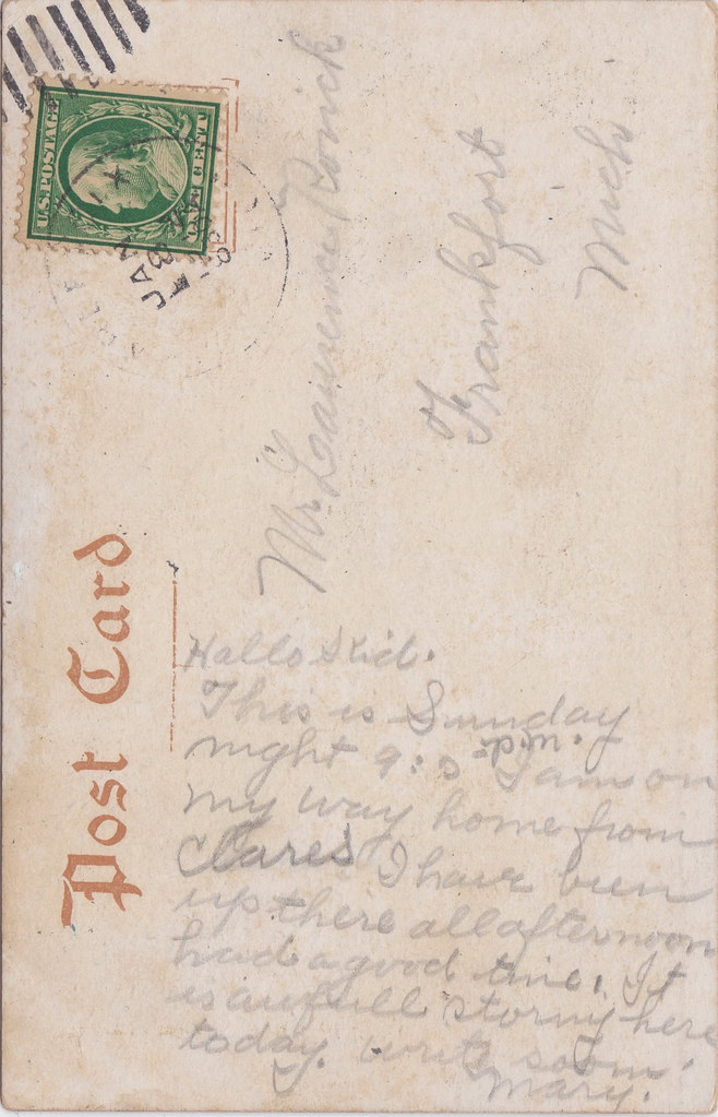 NW Charlevoix MI c.1907 BRIDGE STREET View Stores Business… Flickr