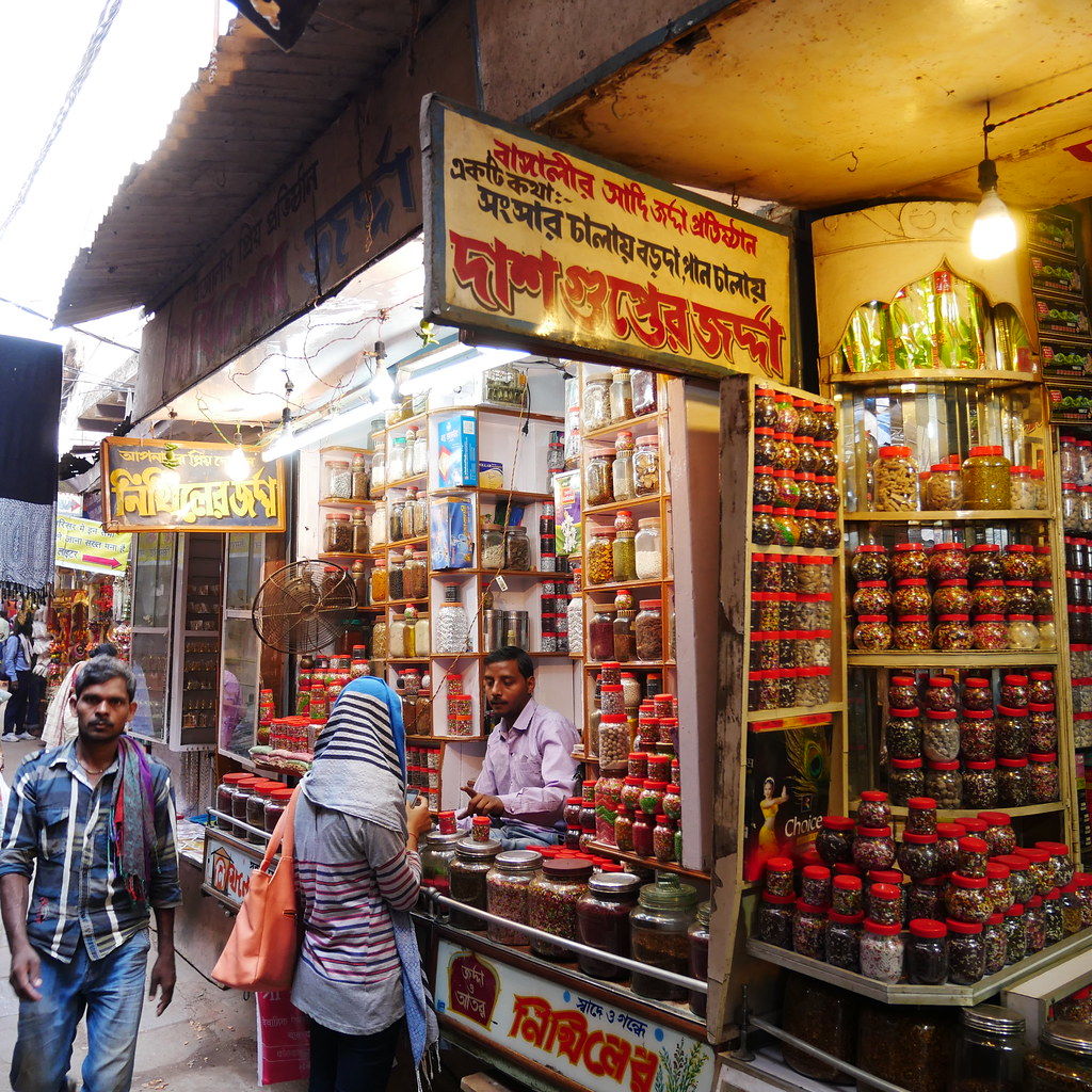 Indian market One of the many stores in the indian
