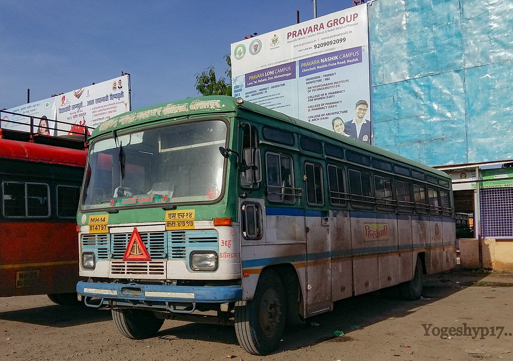 BT 4797 SHREERAMPUR DEPOT NANDED BUS STAND yogesh agre Flickr