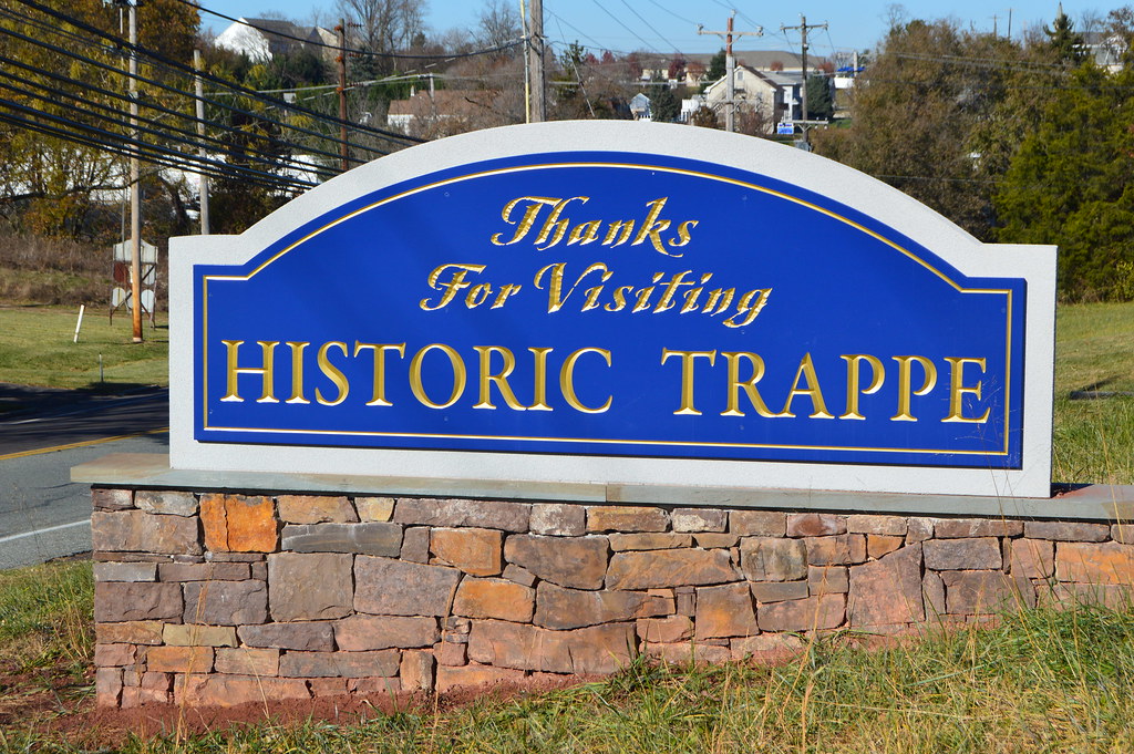 DSC_0001 Trappe Borough Sign Montgomery County Planning Commission