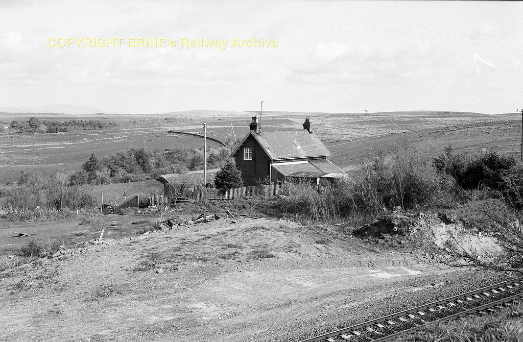 Barrhill road entrance to goods yard Ernies Railway Archive Flickr