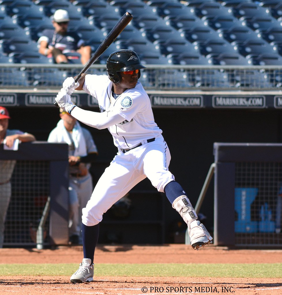 Kyle Lewis Oct. 23, 2017 Seattle Mariners prospect Kyle L… Flickr