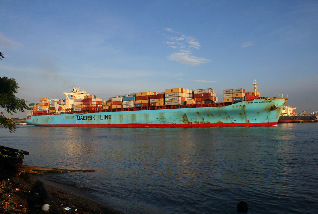 Sealand Washington Maersk in New York, USA. October, 2… Flickr
