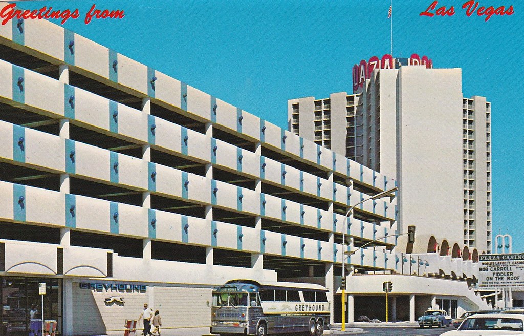 Las Vegas Greyhound Bus Terminal and Union Plaza Hotel Flickr
