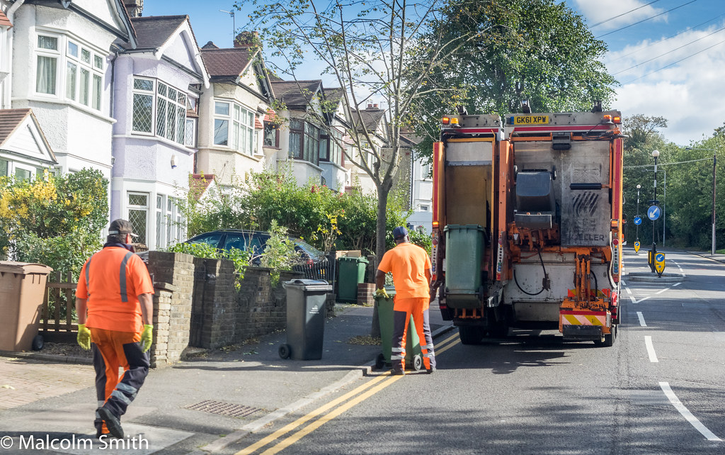 Rubbish & Recycling Collection Day 2 As seen on a walk. To… Flickr