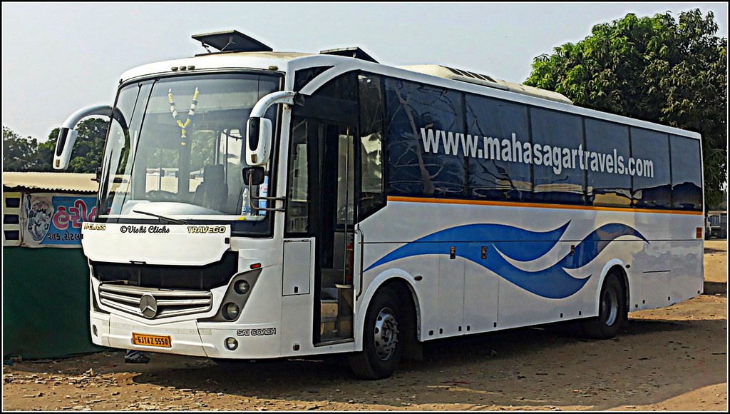 Mahasagar Travel Ac Sleeper Coach Bus Vishal Mehta Flickr