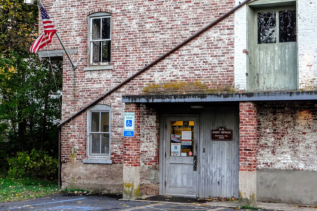 Durham, PA post office Bucks County. Photo by E Kalish, No… Flickr