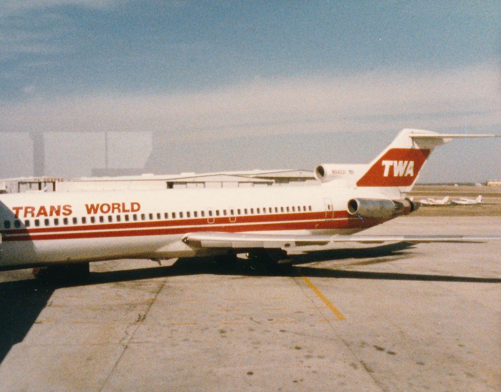 TWA Jet at Oklahoma City Airport This photo was taken at W… Flickr