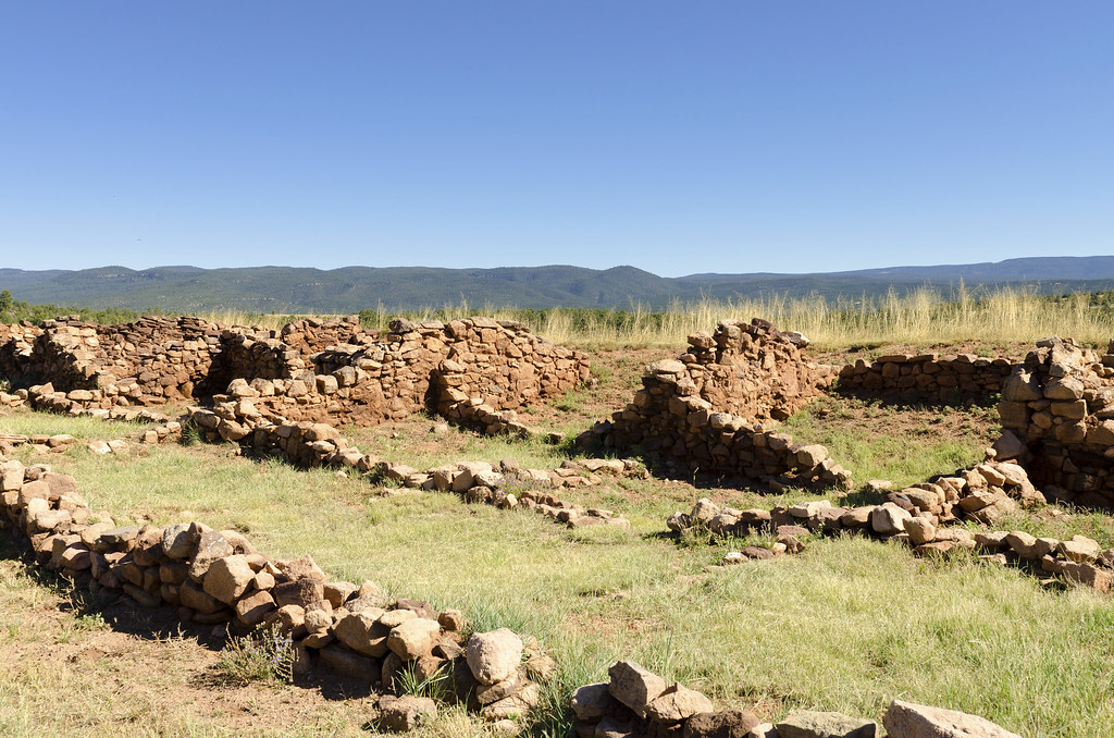 Elevation of 49 Silver Feather Trail, Pecos, NM, USA Topographic Map