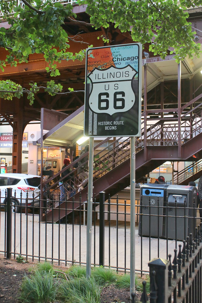 Chicago, start of Route 66 IMG_6105 ODT Route 66; Start t… Flickr