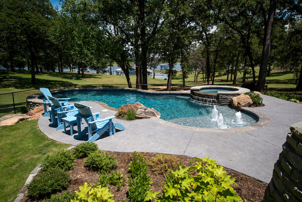 Allison Pools Freeform Swimming Pool Allison Pools, Lake… Flickr