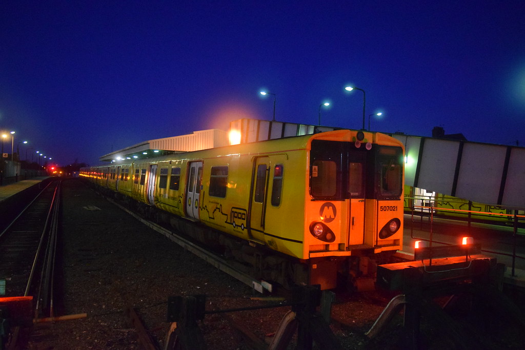 Merseyrail 507021 Rock Ferry North West Transport Photos Flickr
