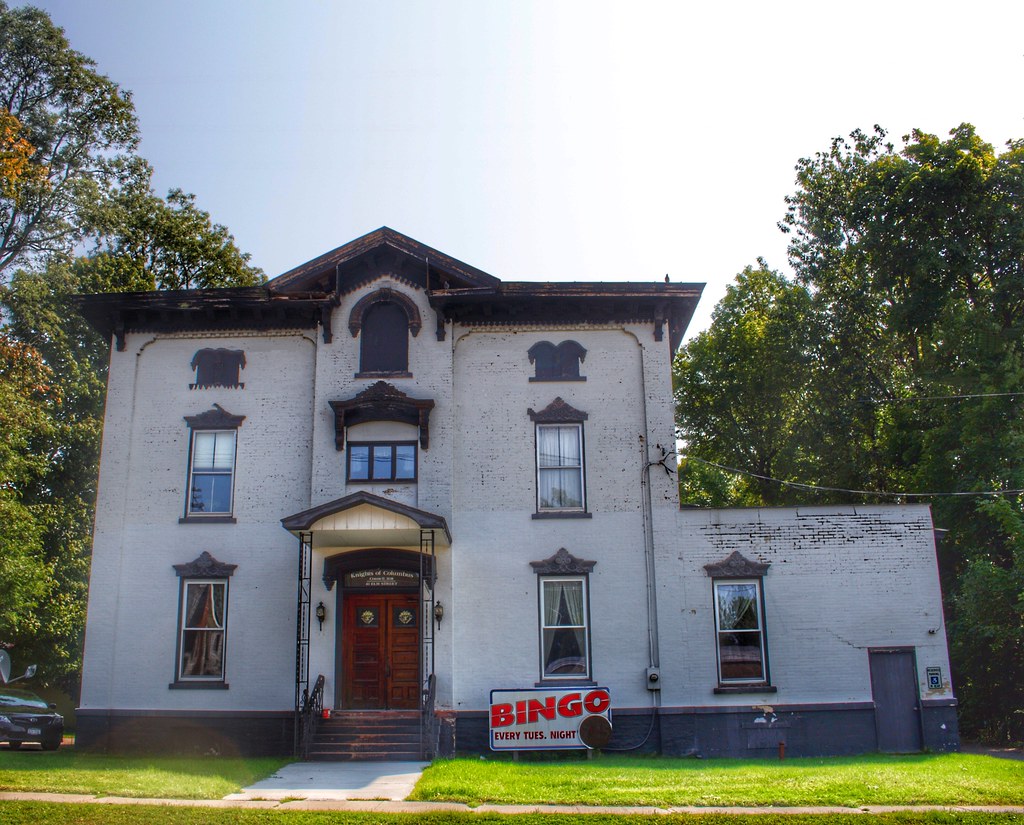 Malone New York The Knights of Columbus Historic Building a photo
