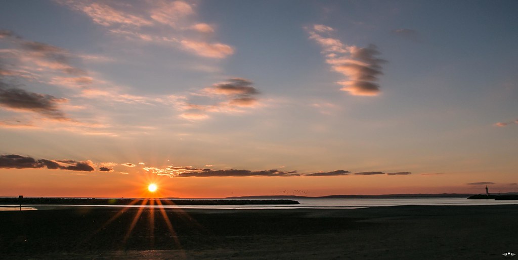 Coucher de soleil sur Sète Do Saulnier Flickr