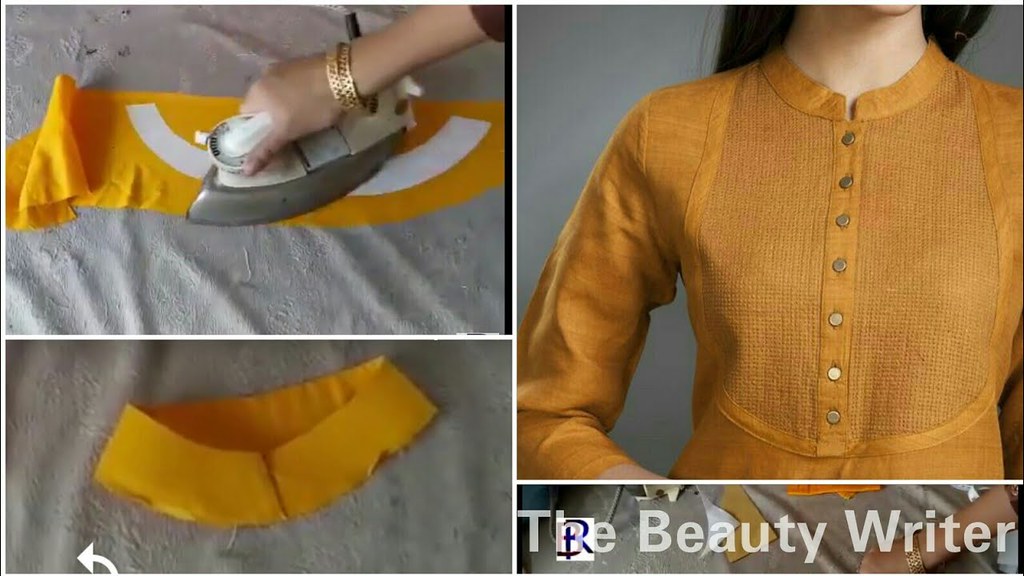 kurti collar neck cutting Simple & Easy Method Cutting &… Flickr
