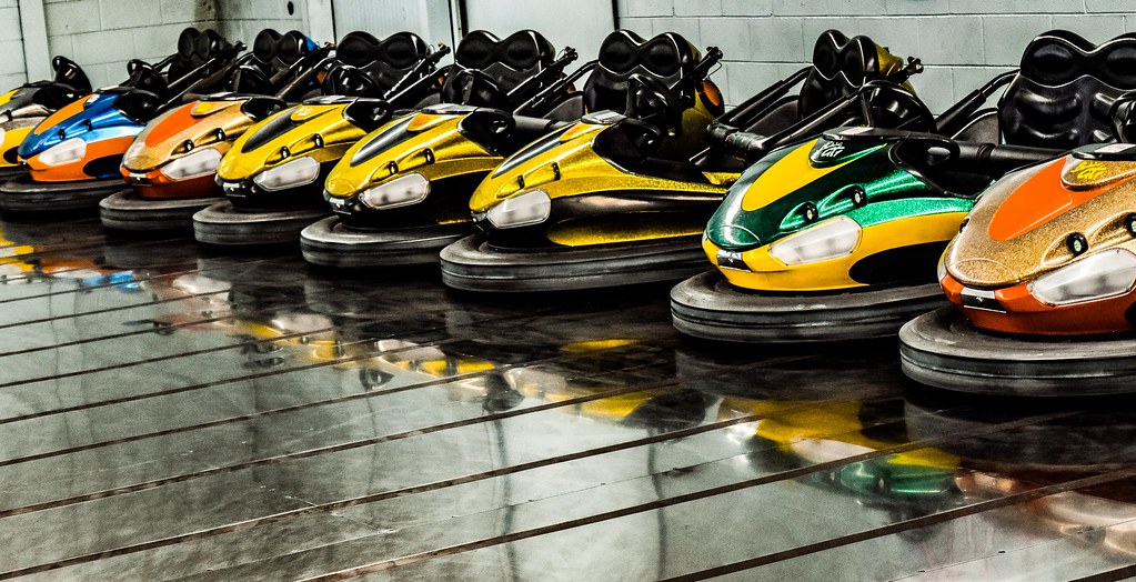 Bumper cars Funland Rehoboth Beach, Delaware, USA ε βean Flickr