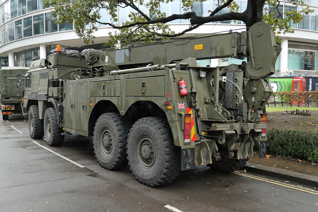 NK16AB British Army MAN Heavy Recovery Truck Mayor Parade … Flickr