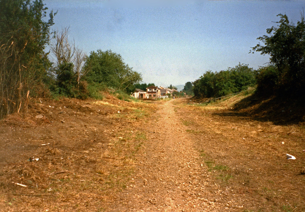 Cleeve station site A distant view north of the si… Flickr