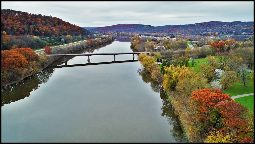 Elevation of Lisle Road, Lisle Rd, Owego, NY, USA Topographic Map