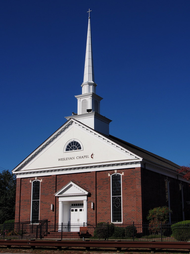 Wesleyan Chapel, United Methodist Church, Wilmington, NC A Sunny Fall