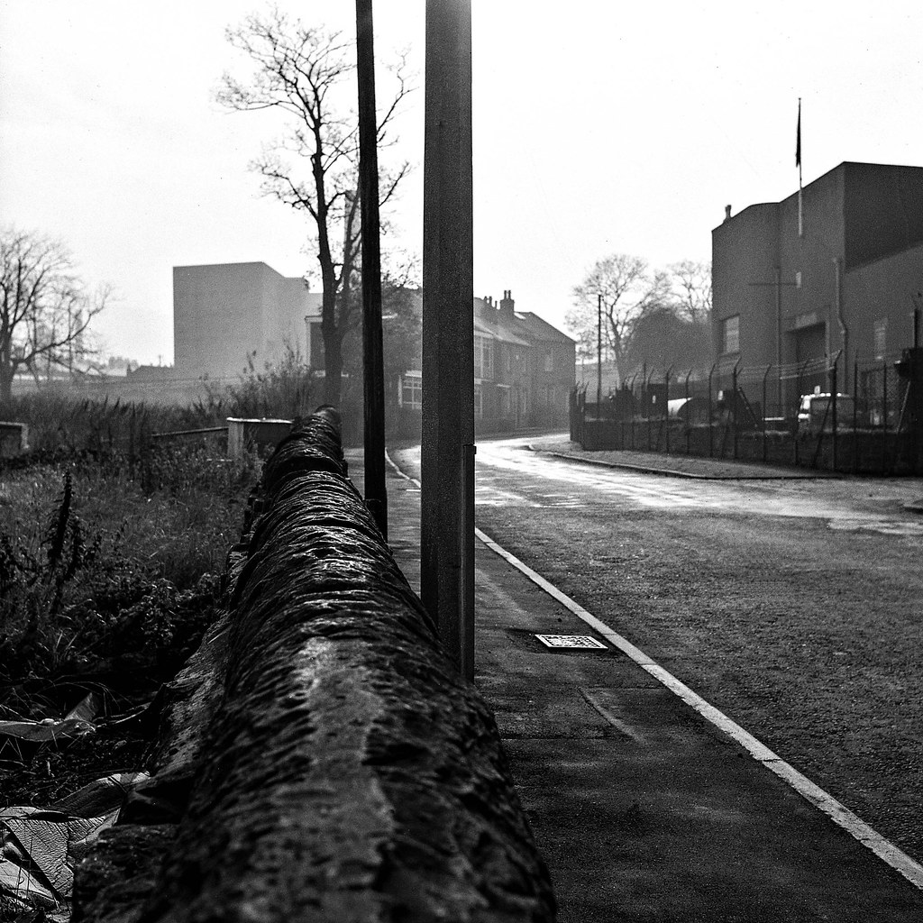 Elland Lane, Elland Scanned Medium Format B&W Negative (c.… Alan