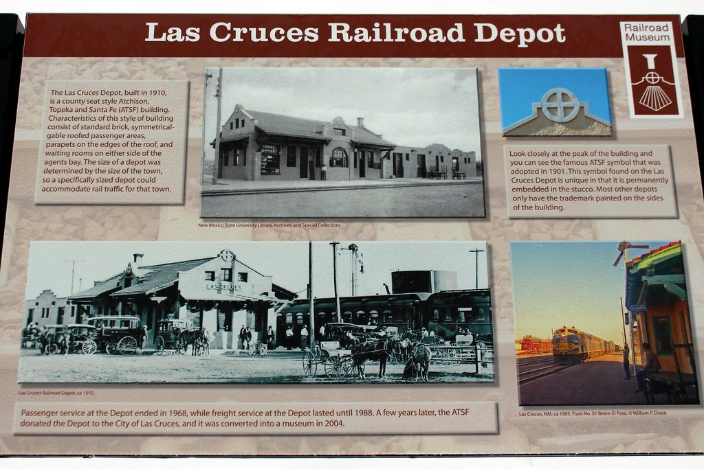 Old Santa Fe Railroad Depot (Las Cruces, New Mexico) Flickr
