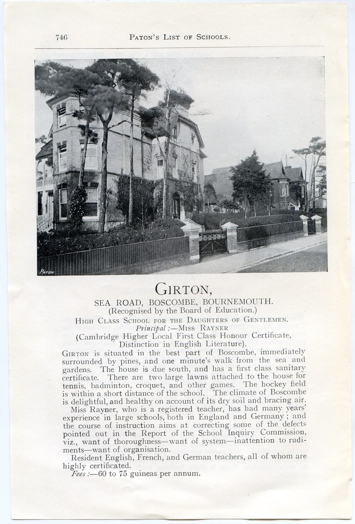 Girton School (Argyle Hall, St Oswald's School, Argyle House Hotel