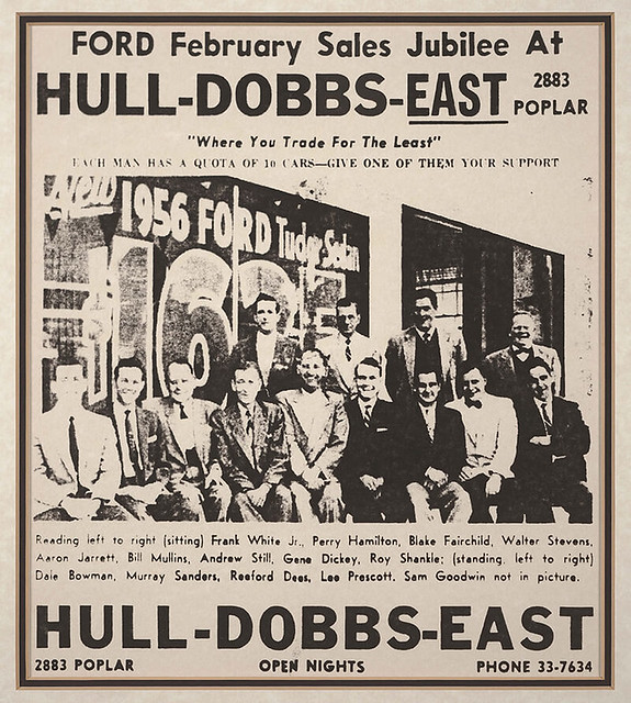 HullDobbs Ford East Auto Sales, 2883 Poplar Ave., Memphis… Flickr