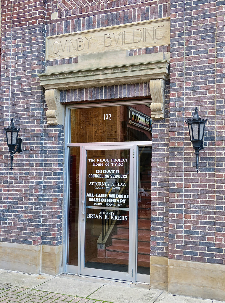 Quinby Building, Wooster, OH Entrance to the Quinby Buildi… Flickr